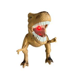 T-Rex Dinosaur 10" Figure Toy with Sound & Light DCL Merch Tested & Works